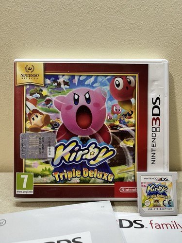 Kirby triple deluxe - deluxe, nintendo