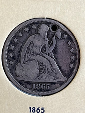 Dollaro seduto 1865