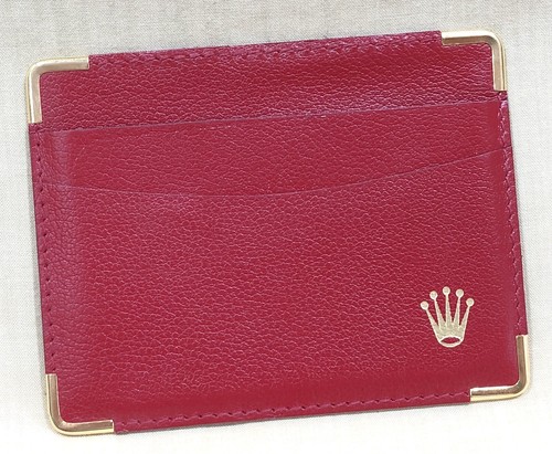 Rolex leather wallet daytona - wallet,
