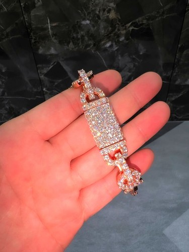 Bracciale moissanite iced out - iced,