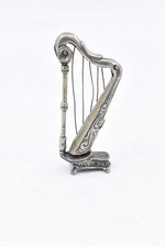 Oggetto Miniatura In Argento Arpa 20 Grammi