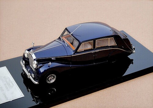 Rolls royce 1954 silver - 1/43,