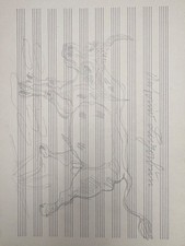 Disegno autografo di Antonio