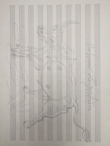 Disegno autografo antonio - disegno,