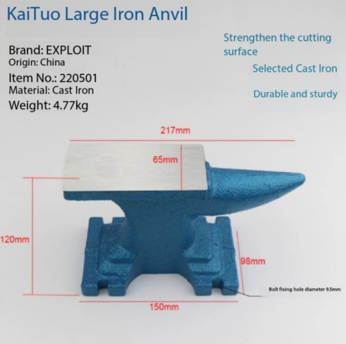 Anvil table block - anvil,
