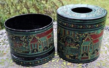 Scatola laccata, lacca Myanmar