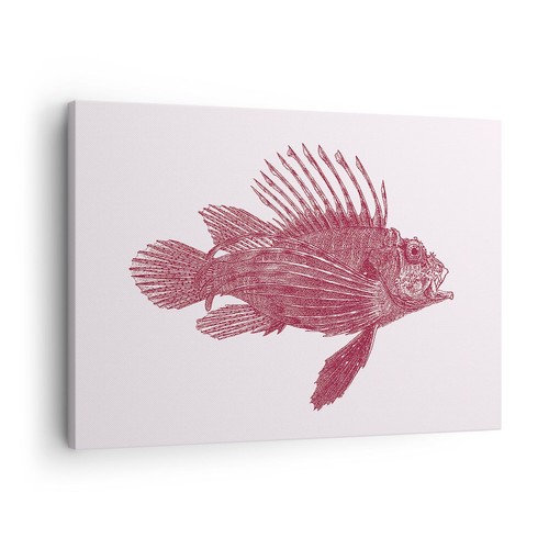 Quadro tela 70x50cm pescare - su,
