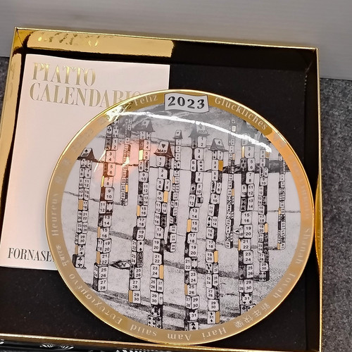 Fornasetti piatto calendario - fornasetti,
