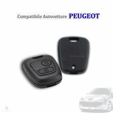 GUSCIO SCOCCA TELECOMANDO CHIAVE PEUGEOT 106 107 206 207 407 806 2 TASTI COVER  