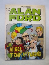 ALAN FORD-ORIGINALE-N.116 (B) - AI BEI TEMPI CHE FURONO - BUONO / OTTIMO