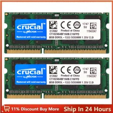 CRUCIAL DDR3L 16 GB (8 GB x2)