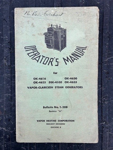 Manuale generatore vapore - manuale,