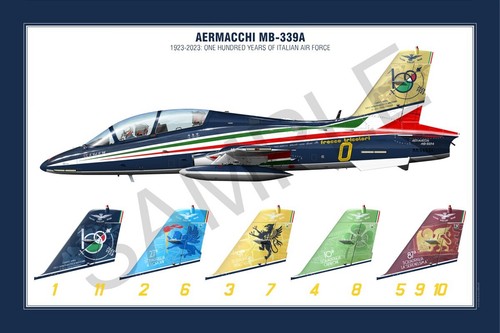 Aermacchi 339a squadron - aermacchi,