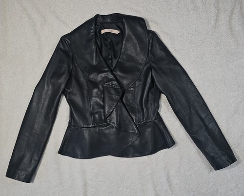 Red valentino leather - red, jacket