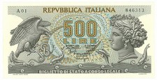 500 LIRE BIGLIETTO DI STATO