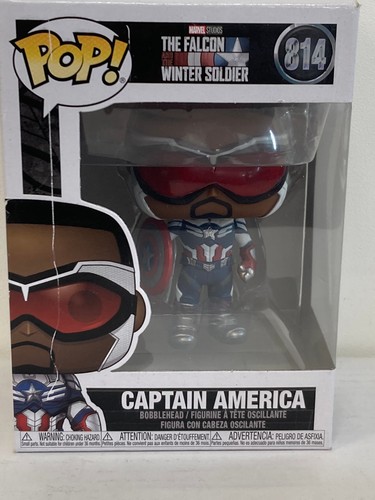 Funko pop marvel 814 damaged - marvel,