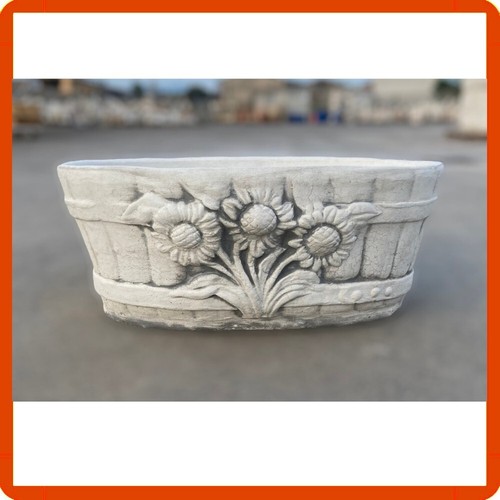 Vaso cemento pietra - cemento,