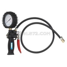 MANOMETRO PISTOLA DI GONFIAGGIO MISURATORE PRESSIONE GOMME FERVI 0609