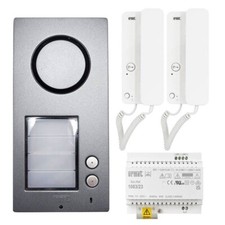 Kit citofonico bifamiliare