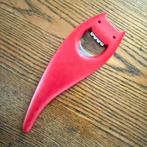 Apribottiglie rosso vintage - apribottiglie,