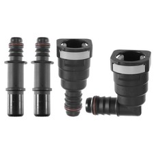 2 Set 5/8" 15.82mm SAE a 35/64" 14mm Linea carburanti Tubo Rilascio Connettere