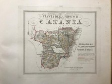 Pianta della Provincia di