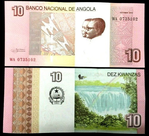Angola kwanzas 2012 - angola,