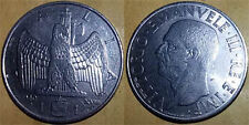VITTORIO EMANUELE III  1 LIRA AQUILA IMPERO 1940 XVIII MAGNETICO  SPL