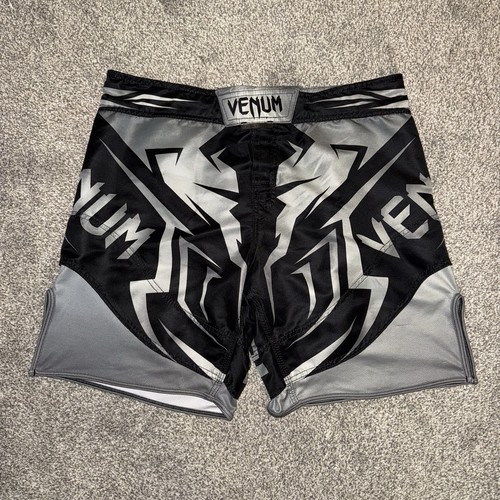 Venum mma fight shorts black - venum,