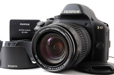 Fujifilm X-S1 12MP fotocamera digitale compatta nera testata ECCELLENTE+...