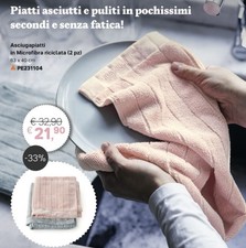 PANNI ASCIUGAPIATTI CUCINA