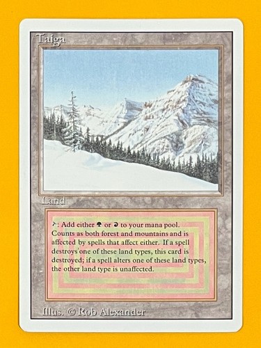 Mtg taiga revisionato - mtg,