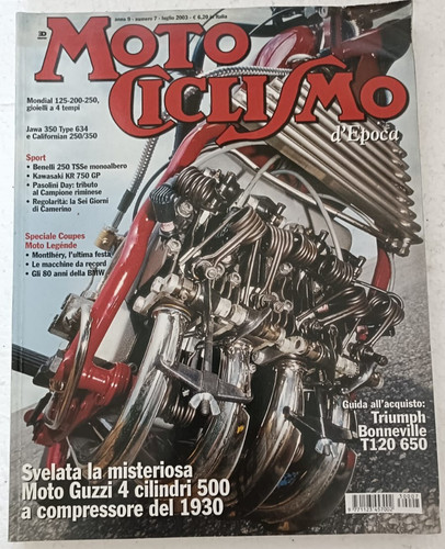 Motociclismo epoca 2003 - motociclismo,