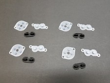 4 PASTIGLIE PULSANTI SILICONE CONTROLLER NINTENDO NES ALTA QUALITÀ KIT RICAMBI RIPARAZIONE D11