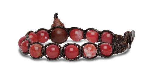Bracciale tibetano pietra - bracciale,