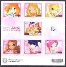 2024 Italia, Foglio Winx - Fate - MNH**