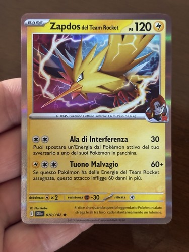 Zapdos del team rocket - zapdos,