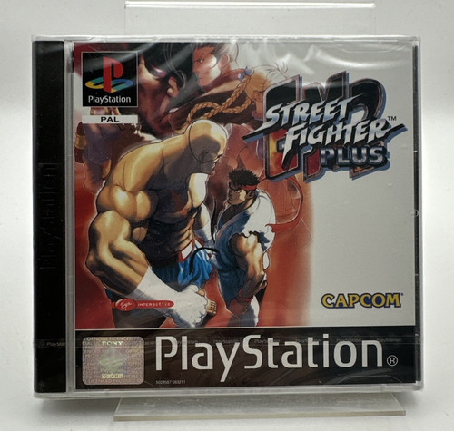 Ps1 street fighter ex2 plus - fighter,