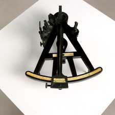 Ottante Antico con Telaio in Ebano Hughes London Inghilterra '800 Originale