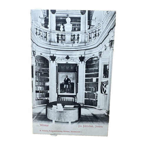 Cartolina postale weimar - postale, la