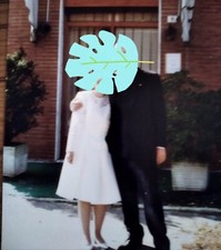 abito da sposa corto con