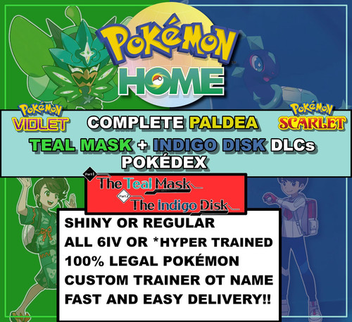 Complete pokedex paldea - s/v,