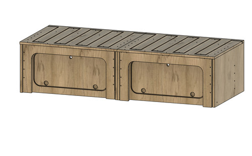 Letto scorrevole camper - letto, van
