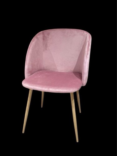 Sedia ciniglia rosa - sedia,