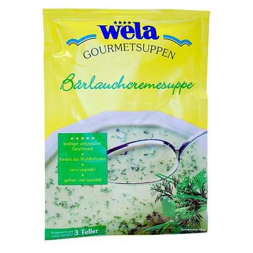 Wela zuppa crema - di, aglio