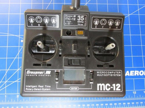 Trasmettitore graupner 12 - graupner, mc-12