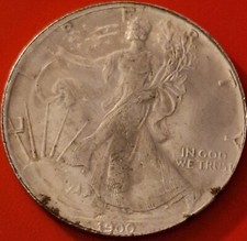 USA  1 DOLLARO 1900 WALKING