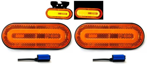 Giallo led demarcazione e9 - 2x,