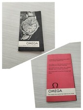 60s OMEGA ORIGINAL GADGET/BROCHURE GENEVE MAP VINTAGE WATCH UHREN CONSTELLATION