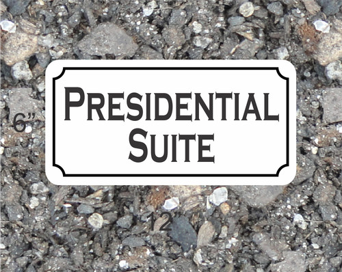 Insegna metallo suite - insegna,
